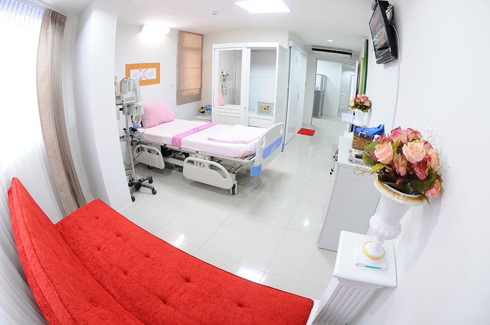 ห้องพักผู้ป่วย โรงพยาบาลเอเซีย